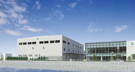 (新本社工場(完成予想図))